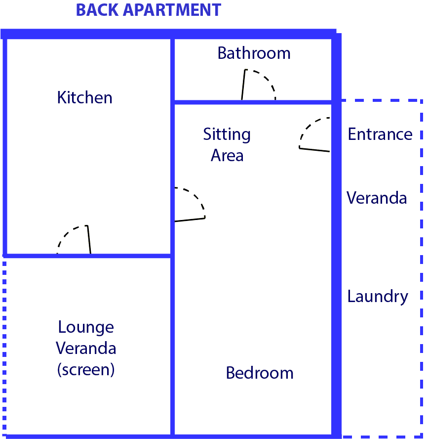 Back Apartment Floor Plan