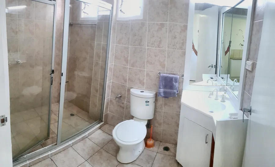 The bathroom in the Middle Apartment