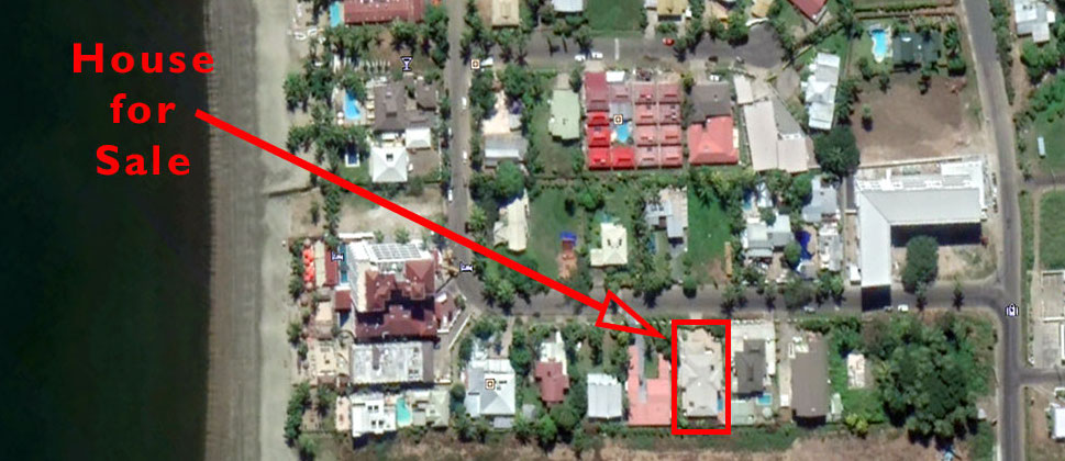 Map showing house on Wasawasa Road